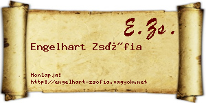 Engelhart Zsófia névjegykártya